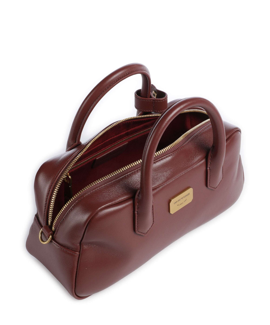 Emporio Armani Cassandra M Handbag foliage