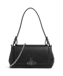 Vivienne Westwood Hazel Re-Vegan Grain Medium Bolsa tiracolo black