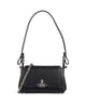 Vivienne Westwood Hazel Re-Vegan Grain Small Shoulder bag black