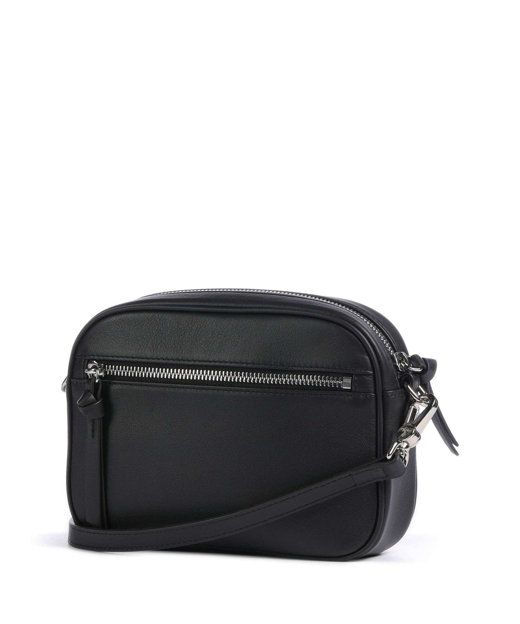 Vivienne Westwood Anna Smooth Injected Orb Crossbody bag black