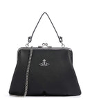 Vivienne Westwood Granny Frame Saffiano Bolsa tiracolo black