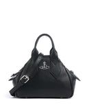 Vivienne Westwood Yasmine Grain Small Bolsa black