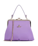 Vivienne Westwood Granny Frame Saffiano Bolsa tiracolo lilac