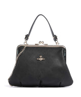 Vivienne Westwood Granny Frame Saffiano Crossbody bag black