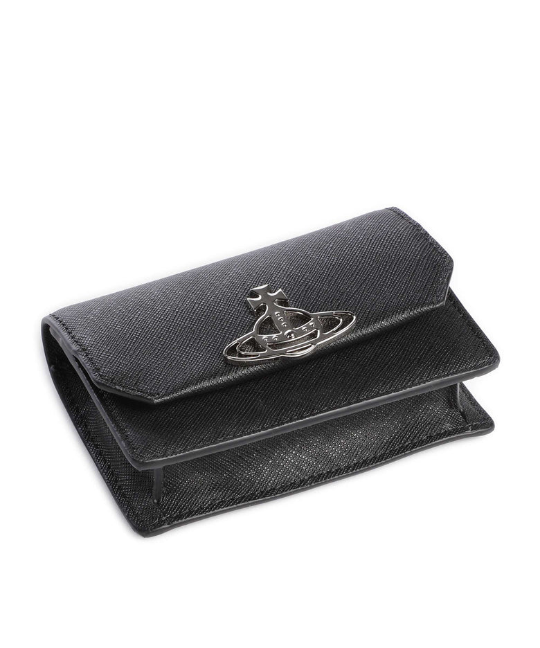 Vivienne Westwood Saffiano Credit card holder black