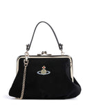 Vivienne Westwood Granny Frame Velvet Bolsa tiracolo black