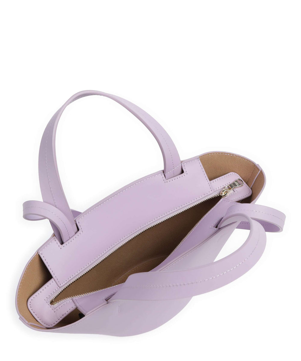 Patrizia Pepe Minimal City Handbag lilac bloom