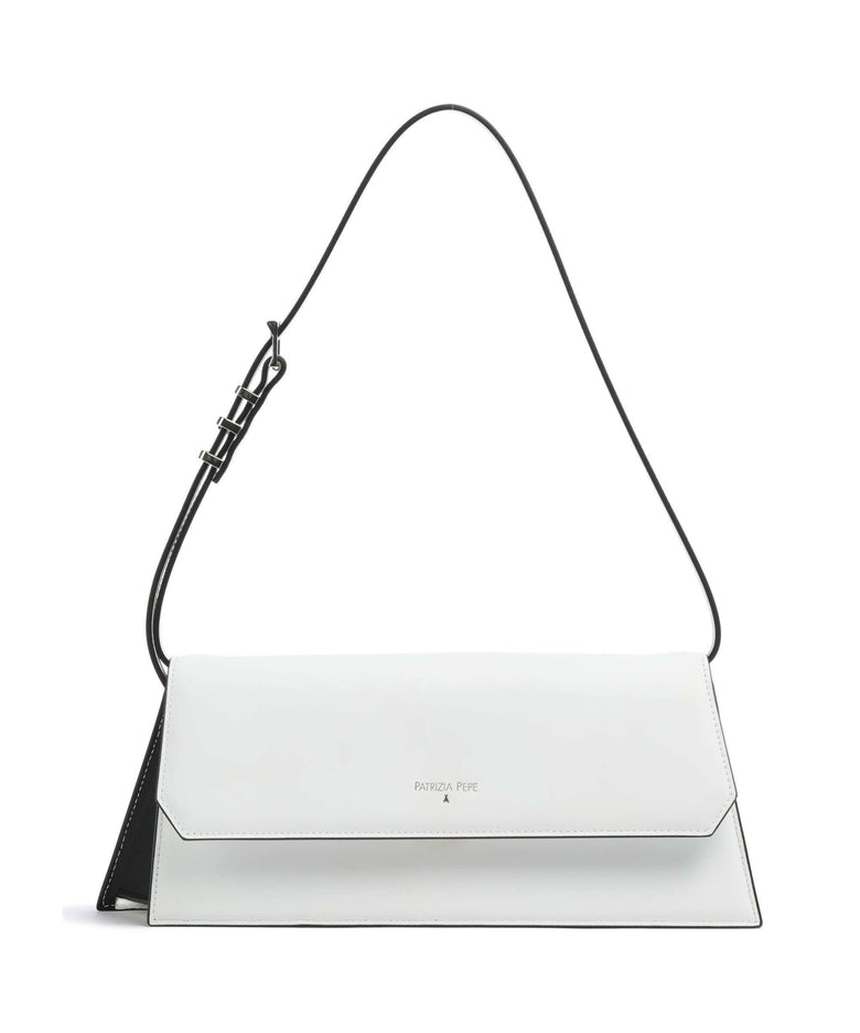 Patrizia Pepe Astral Shoulder bag white/black