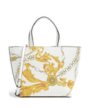 Versace Jeans Couture Reversible Shopper Bolsa white/gold
