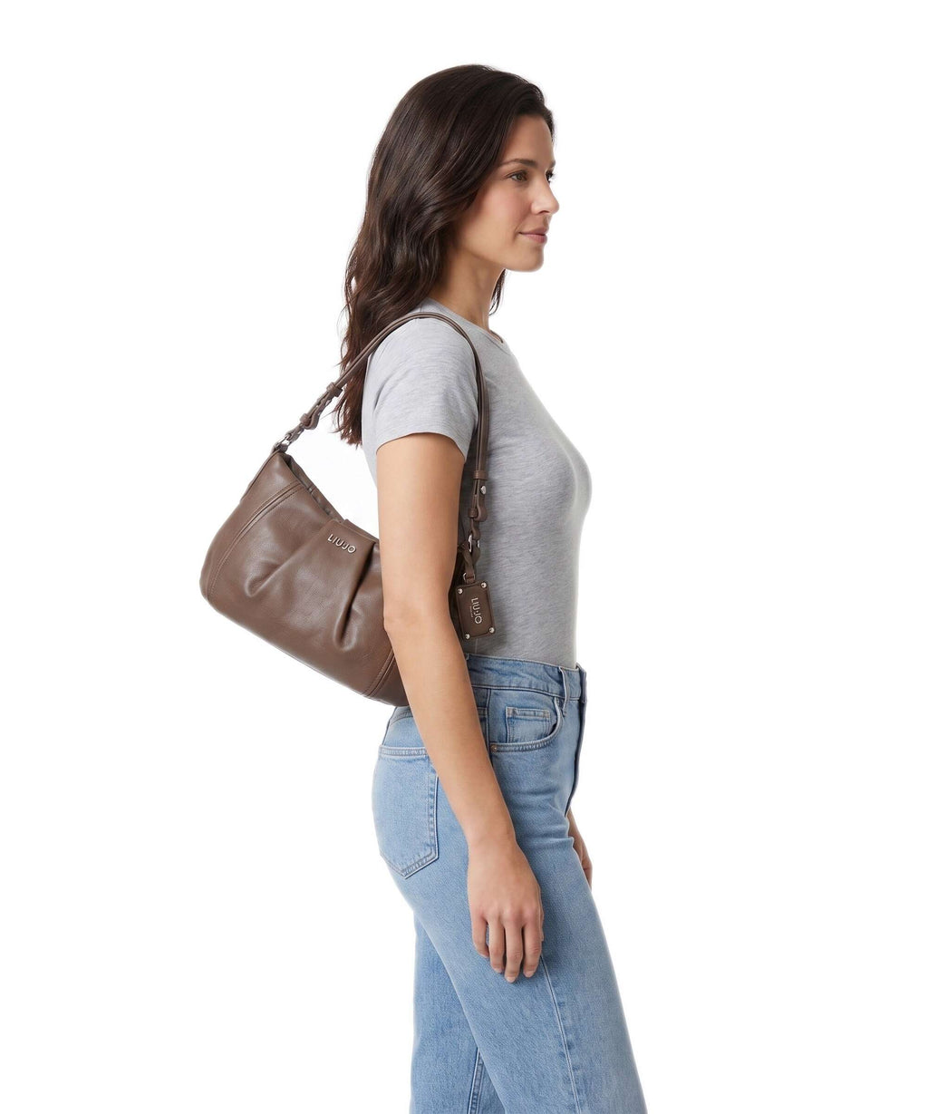 Liu Jo Irem M Hobo bag dark mocha