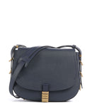 Pinko Saddle Classic Bolsa tiracolo blu indaco ombroso/antique gold