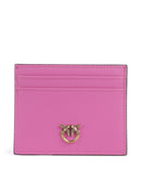 Pinko Porta-cartões rosa flogo/antique gold