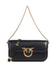 Pinko Love Box Baguette Bolsa tiracolo nero/antique gold