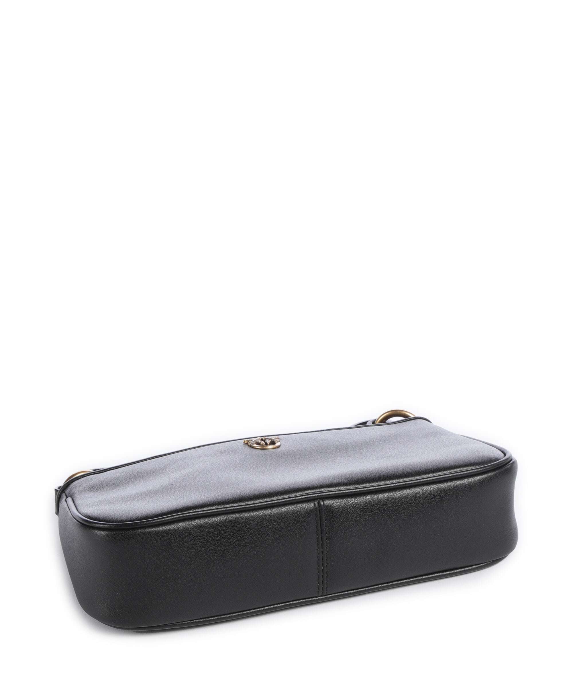 Pinko Half Moon Mini Crossbody bag nero/antique gold