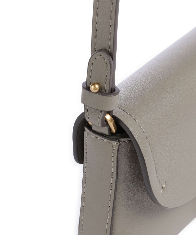 Pinko Saddle Flat Crossbody bag noce/antique gold