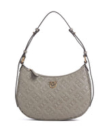 Pinko Half Moon Mini Bolsa tiracolo noce/antique gold