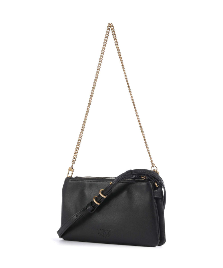 Pinko Double Mini Shoulder bag nero/antique gold