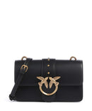 Pinko Love One Mini Bolsa tiracolo nero/antique gold