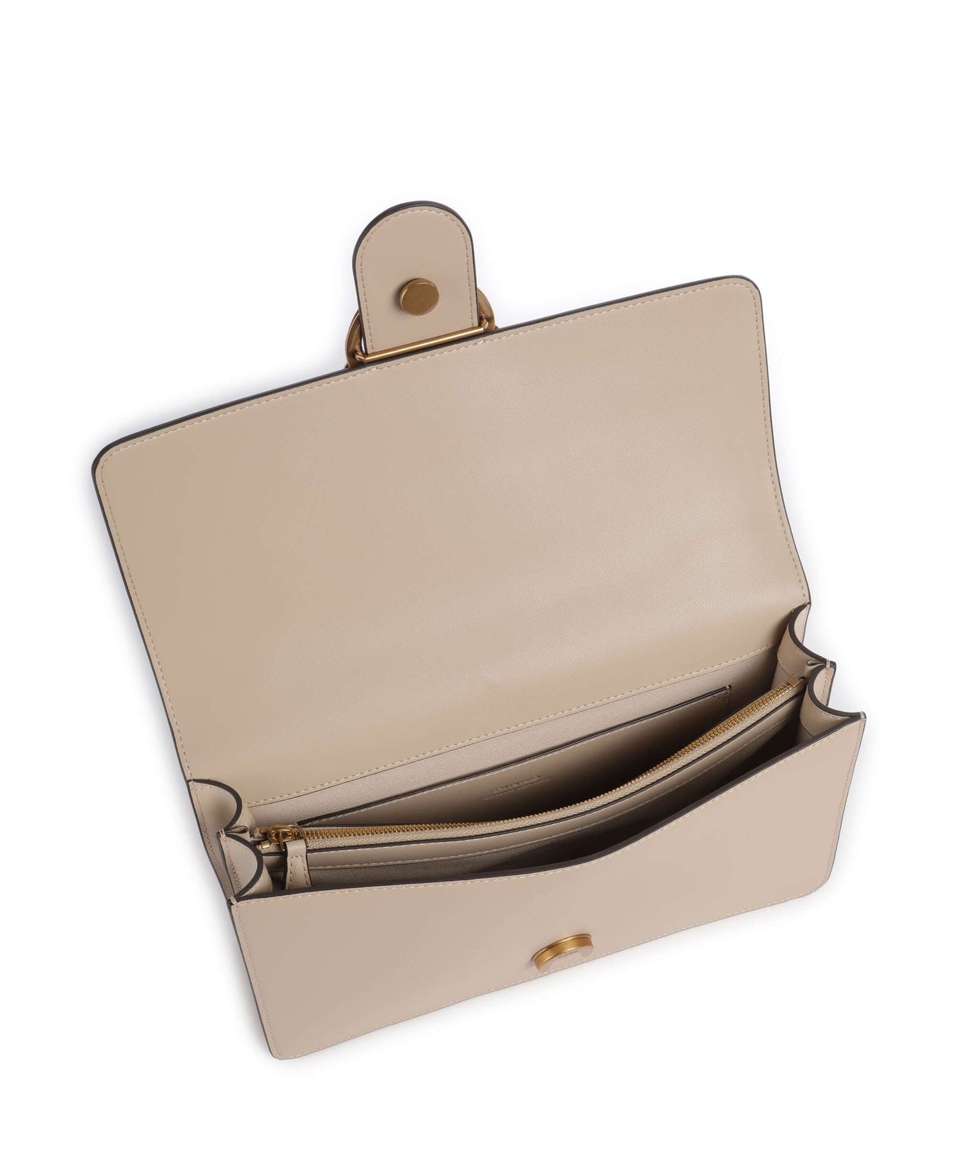 Pinko Love One Classic Crossbody bag beige/grigio fumo/antique gold