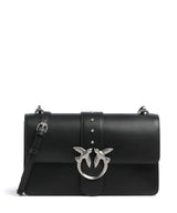 Pinko Love One Classic Bolsa tiracolo nero/old silver