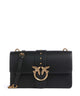 Pinko Love One Classic Bolsa tiracolo nero/antique gold