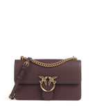 Pinko Love One Classic Bolsa tiracolo cioccolato amaro/antique gold