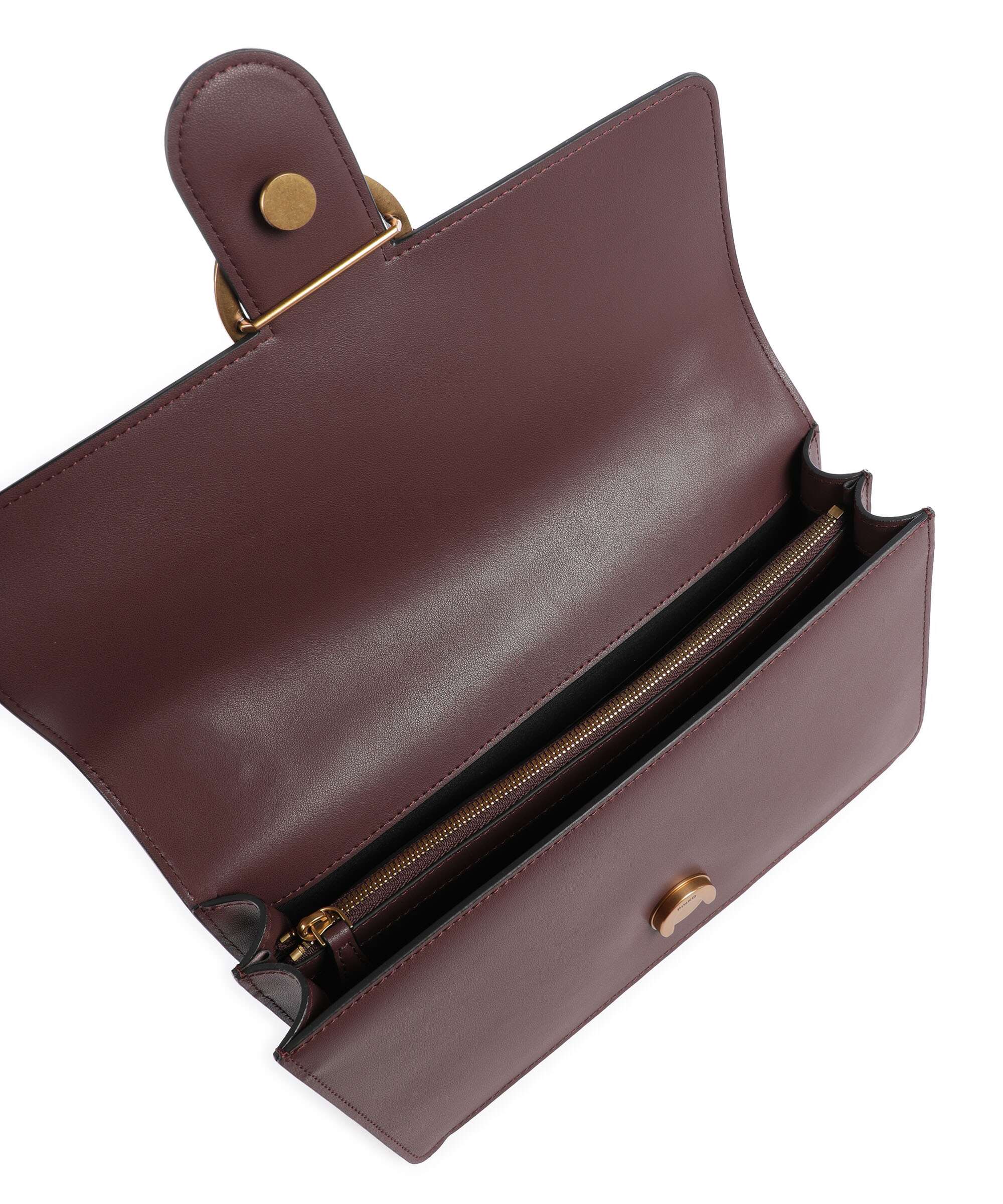 Pinko Love One Classic Shoulder bag cioccolato amaro/antique gold
