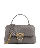 Pinko Love Lady Puff Classic Bolsa grigio asfalto/antique gold