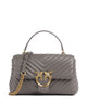 Pinko Love Lady Puff Classic Bolsa grigio asfalto/antique gold