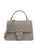 Pinko Love One Mini Bolsa tiracolo noce/antique gold