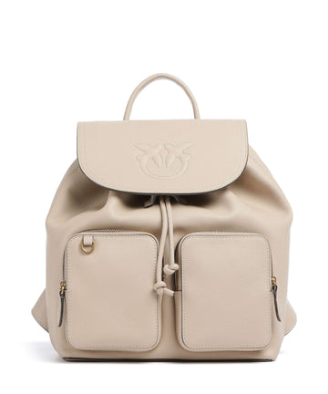 Pinko Carrie Mochila beige/grigio fumo/antique gold
