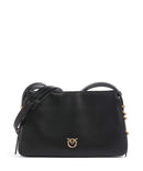 Pinko Triplet Mini Bolsa tiracolo nero/antique gold