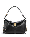 Pinko Saddle Baguette Mini Bolsa tiracolo nero/antique gold