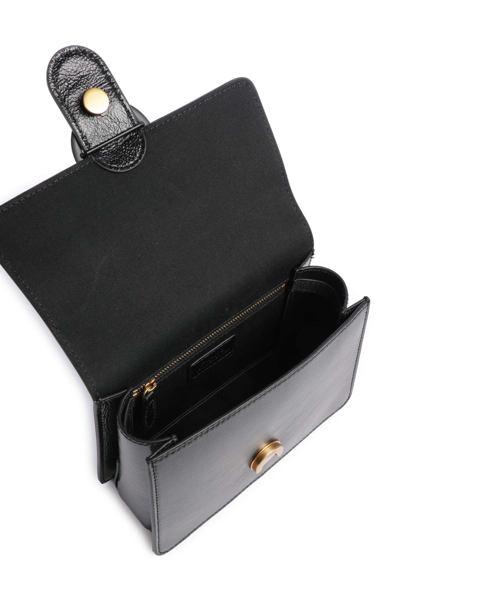 Pinko Love One Mini Handbag nero limousine block color