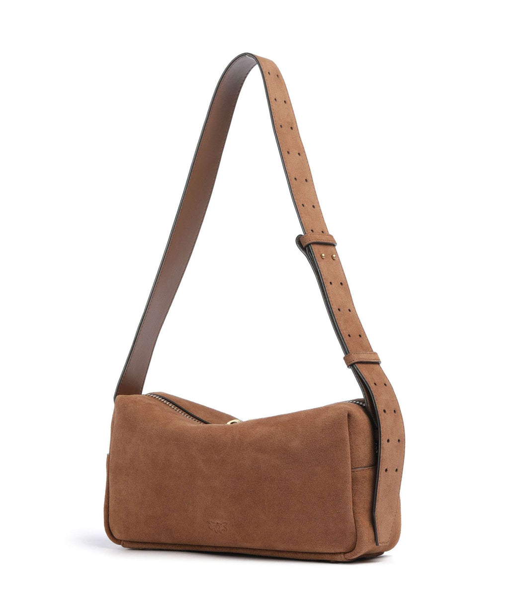 Pinko Shoulder bag marrone/leone/antique gold