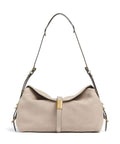Pinko Saddle Classic Hobo bag beige/grigio fumo/antique gold