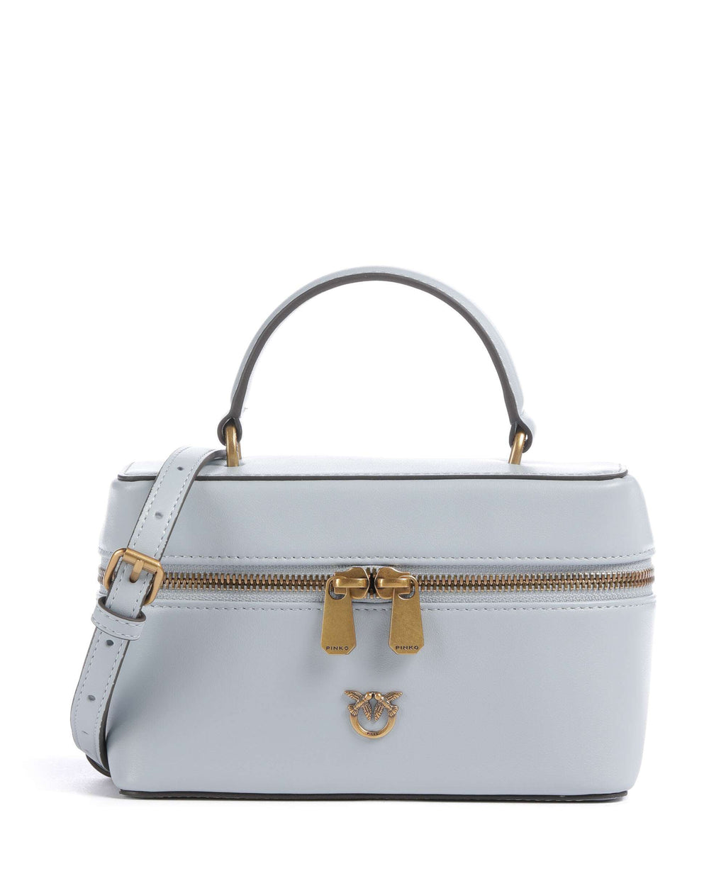 Pinko Vanity Mini Crossbody bag azzurro celeste/antique gold