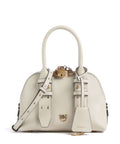 Pinko Bowling Mini Handbag bianco seta/antique gold