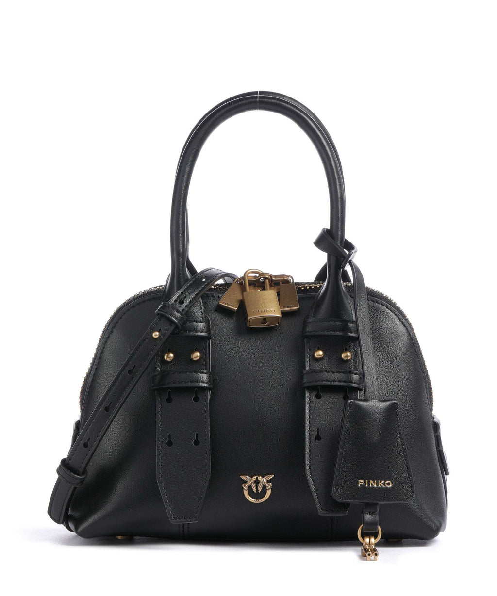 Pinko Bowling Mini Handbag nero/antique gold