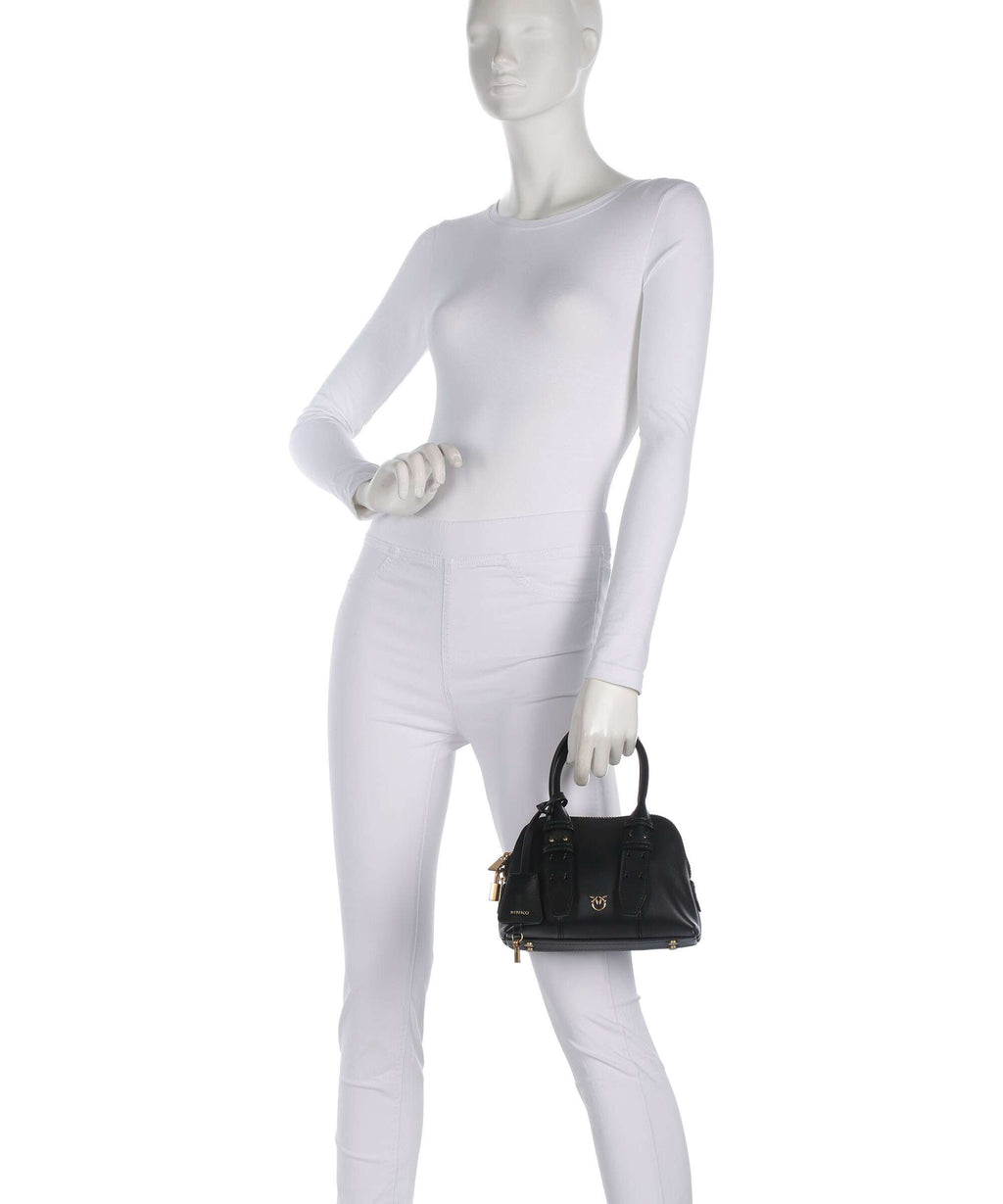 Pinko Bowling Mini Handbag nero/antique gold