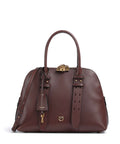 Pinko Bowling Medium Handbag burgundy wine/antique gold