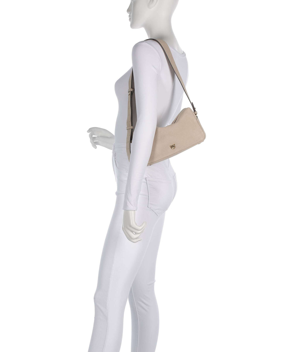 Pinko Shoulder bag beige/grigio fumo/antique gold