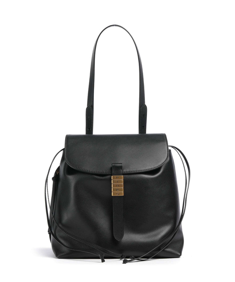 Pinko Saddle Backpack bag nero/antique gold