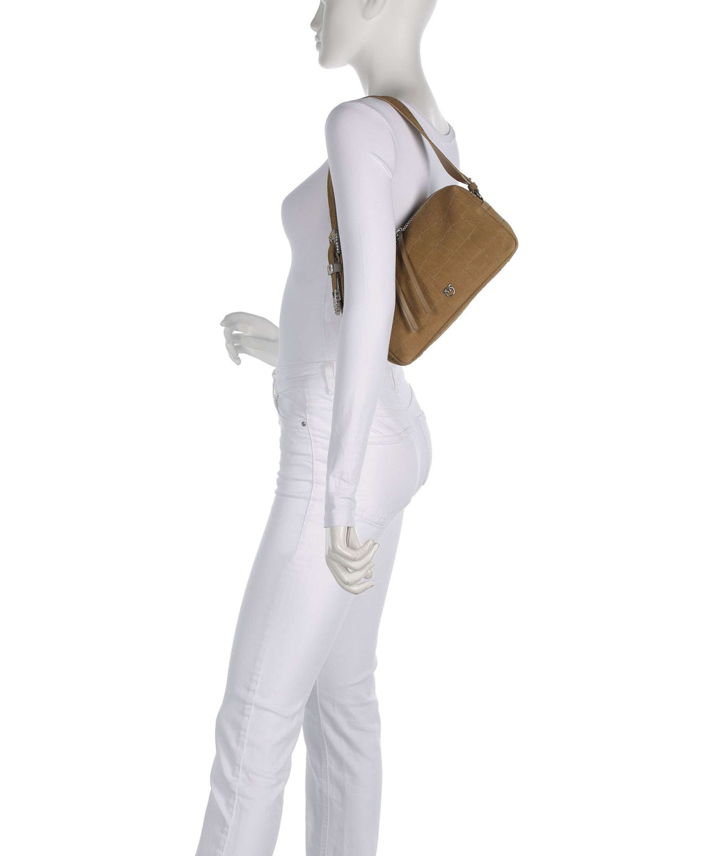 Pinko Shoulder bag verde canguro/old silver