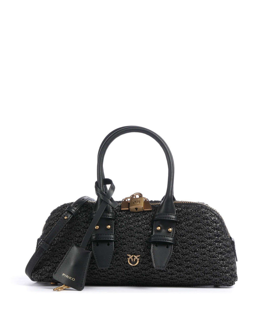 Pinko Bowling Horizontal Handbag nero/antique gold