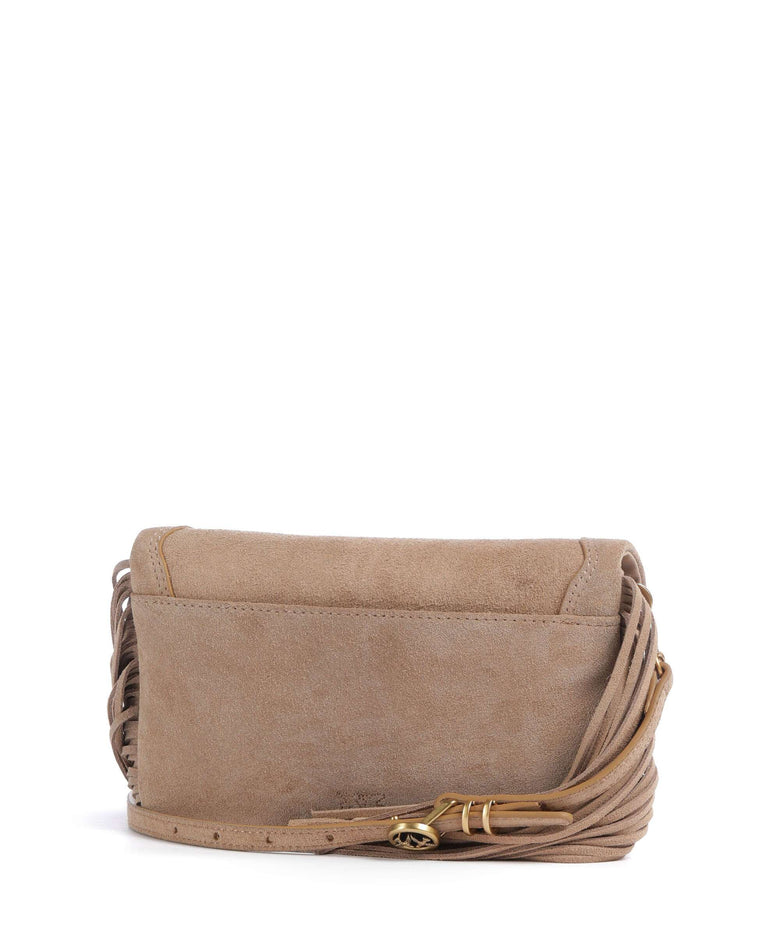 Pinko Love Click Soft Horizontal Mini Crossbody bag beige/scoiattolo/antique gold