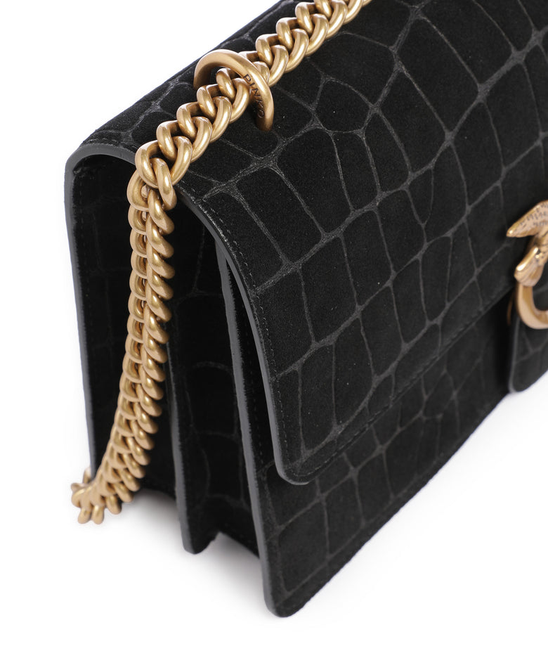 Pinko Love One Classic Shoulder bag nero/antique gold