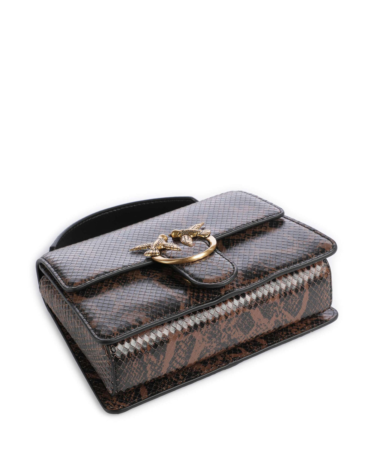 Pinko Love One Mini Crossbody bag roccia/marrone/antique gold