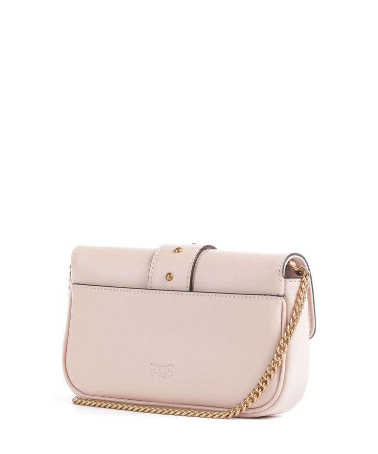 Pinko Love One Pocket Wallet rosa cammeo/antique gold