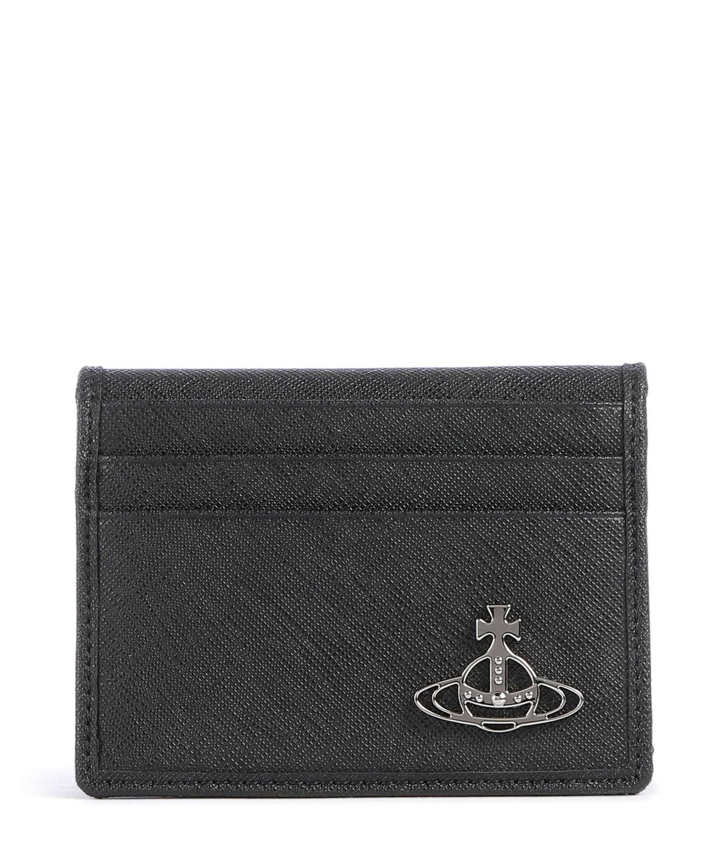 Vivienne Westwood Saffiano Credit card holder black